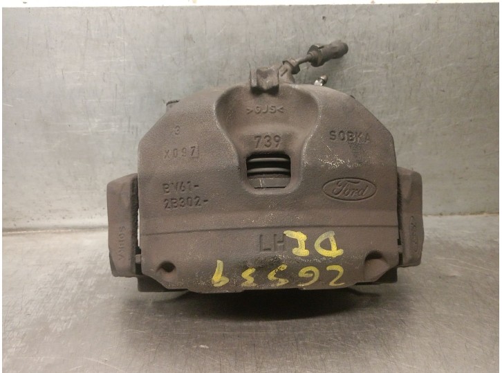 Replacement left front brake caliper for Ford Transit Connect V408 van/minivan 1.5 TDCi, OEM/IAM reference BV6