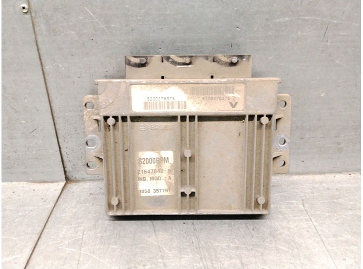 Replacement engine control unit (ECU) for Renault Laguna II (BG0/1_) 1.6 16V (BG0A, BG0L), OEM/IAM reference 8200278376