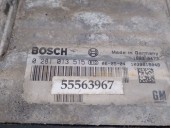 Engine control unit (ECU) for Saab 9-3 station wagon (E50) 1.9 TiD, OEM/IAM reference 55563967 0281013515