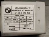 Recambio de modulo electronico para bmw x3 (f25) xdrive 20 d referencia OEM IAM 71606850460 506712