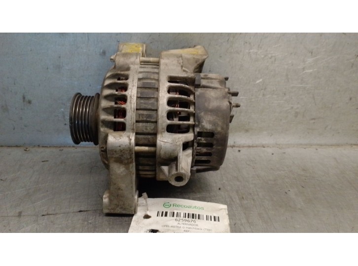 Recambio de alternador para opel astra g hatchback (t98) 1.8 16v (f08, f48) referencia OEM IAM 93186485 