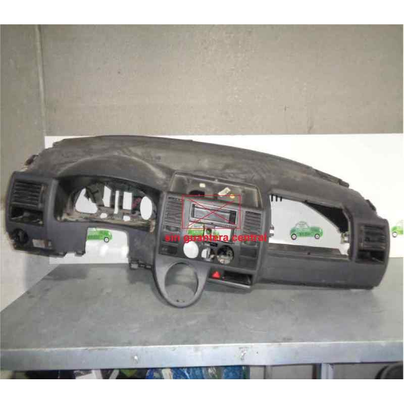 Recambio de salpicadero para volkswagen t5 transporter/furgoneta 2.5 tdi referencia OEM IAM  NEGRO 