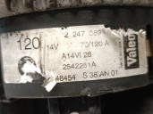 Recambio de alternador para bmw x5 (e53) 3.0 d referencia OEM IAM 2247389 12312247389 2542251A
