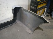 Replacement rear bumper for Ford Transit Connect V408 van/minivan 1.5 TDCi, OEM/IAM reference 1923652 1923652