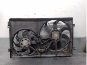 Replacement radiator cooling fan for Volkswagen Passat B6 (3C2) 1.9 TDI, OEM/IAM reference 1K0121207T 1K0121207T