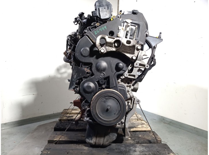 Replacement complete engine for a Ford Fiesta VI (CB1, CCN) 1.5 TDCi, OEM/IAM reference UGJC 1866263 CV1Q6007AA