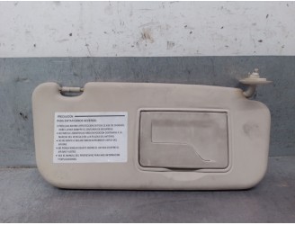 Replacement right sun visor for Hyundai Getz (TB) 1.1, OEM/IAM references 852201C610DU 852201C610DU