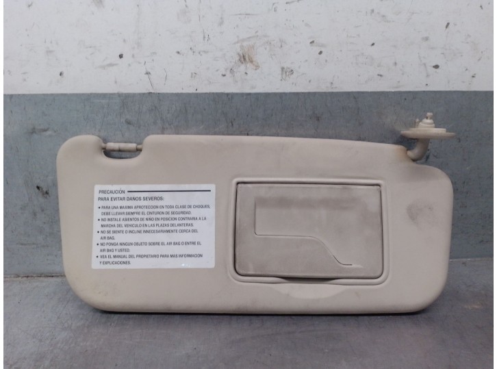 Recambio de parasol derecho para hyundai getz (tb) 1.1 referencia OEM IAM 852201C610DU 852201C610DU 
