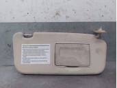 Replacement right sun visor for Hyundai Getz (TB) 1.1, OEM/IAM references 852201C610DU 852201C610DU