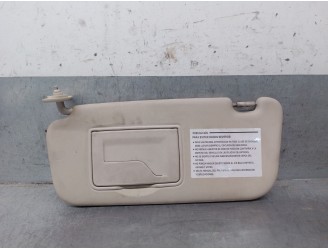 Replacement left sun visor for Hyundai Getz (TB) 1.1, OEM IAM reference 852101C610DU 852101C610DU