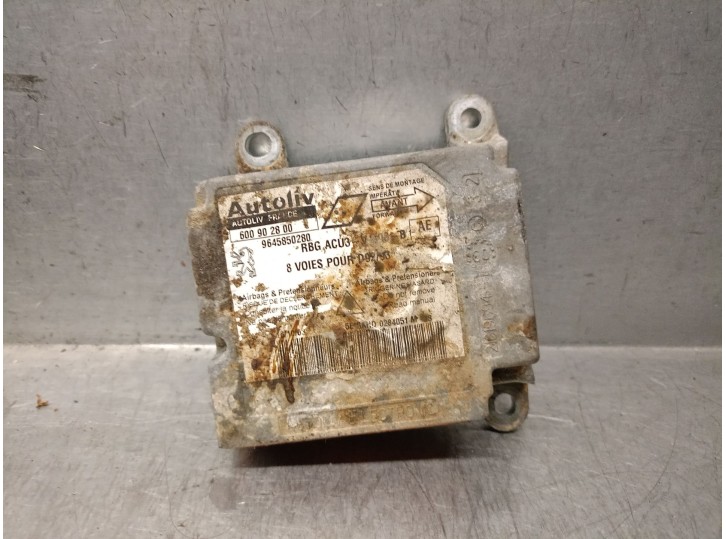 Replacement airbag control unit for Peugeot 406 (8B) 2.0 HDI 90, OEM IAM references 9645850280 600902800