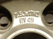Recambio de llanta para audi a4 b6 avant (8e5) 2.5 tdi referencia OEM IAM 8E0601025AC R177.5JX17H2ET43 