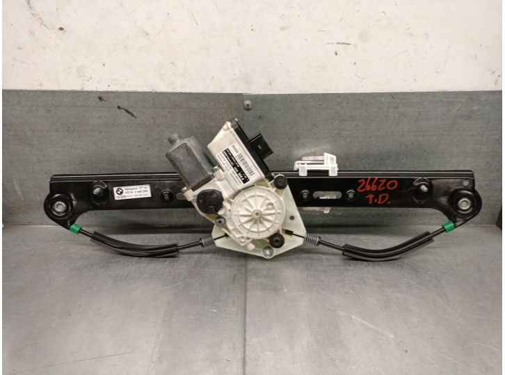 Right rear window regulator for BMW X3 (E83) 3.0 D