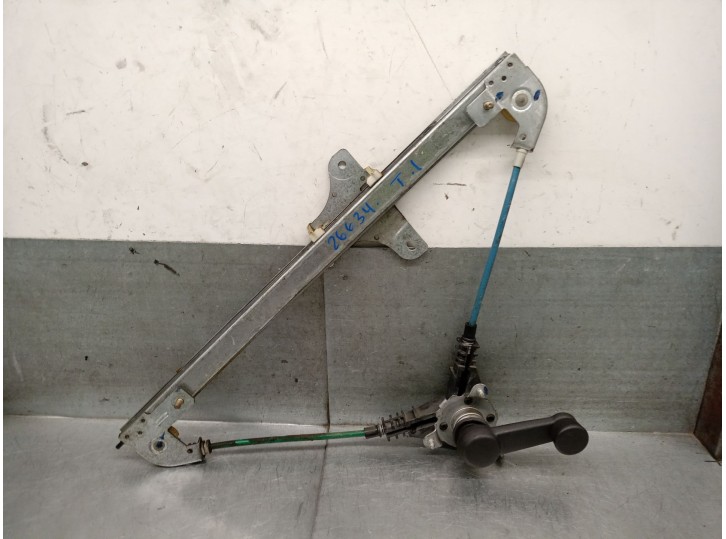 Replacement left rear window regulator for Opel Agila A (H00) 1.0 (F68), OEM/IAM reference 9206369 4701072