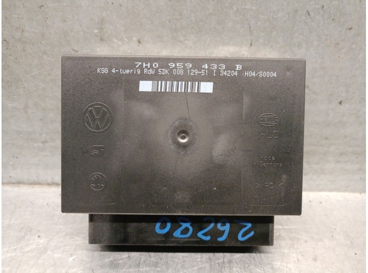 Replacement electronic module for Volkswagen Transporter T5 van (7HA, 7HH, 7EA, 7EH) 1.9 TDI, OEM IAM reference 7H095943