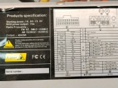 Replacement multifunction display for SEAT Leon (1P1) 2.0 TDI 16V, OEM/IAM reference BKD