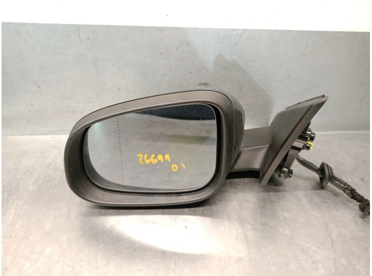 Replacement left side mirror for Volvo V40 Hatchback (525) D2. OEM/IAM references: 31278122, 31299632
