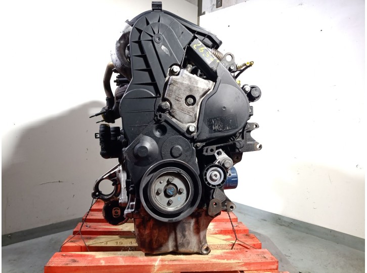 Replacement complete engine for Peugeot 206 hatchback (2A/C) 1.9 D, OEM/IAM references WJZ 01358R 10DXAB