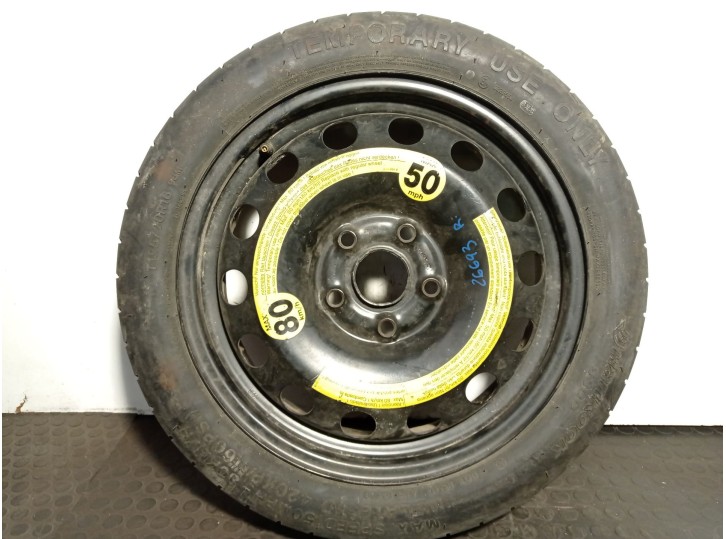 Recambio de neumatico repuesto para seat leon (1p1) 2.0 tdi 16v referencia OEM IAM 1K0601027F T12570R1696M 
