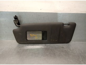 Replacement left sun visor for Audi A4 B6 Avant (8E5) 2.5 TDI quattro, OEM/IAM reference 8E0857551A 8E0857551A