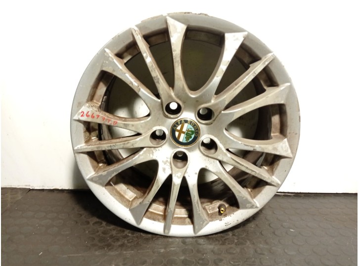 Replacement wheel rim for Alfa Romeo 159 (939_) 1.9 JTDM 16V (939AXC1B, 939AXC12). OEM/IAM references: 156081090 R167JX16H2-41