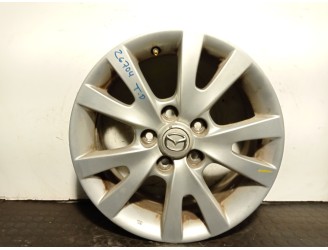 Replacement wheel rim for Mazda 3 (BK) 2.0 MZR-CD (BK14), OEM/IAM references 9965616560 R16X61/2JOFFSET52.5
