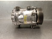 Replacement air conditioning compressor for Peugeot 407 (6D_) 2.0 (6DRFNB, 6DRFNE), OEM/IAM references 9660555380 6453WW SD7C16