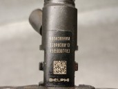 Replacement fuel injector for Peugeot 407 (6D_) 2.0 (6DRFNB, 6DRFNE). OEM/IAM references: 9656389980 EJBR03801D