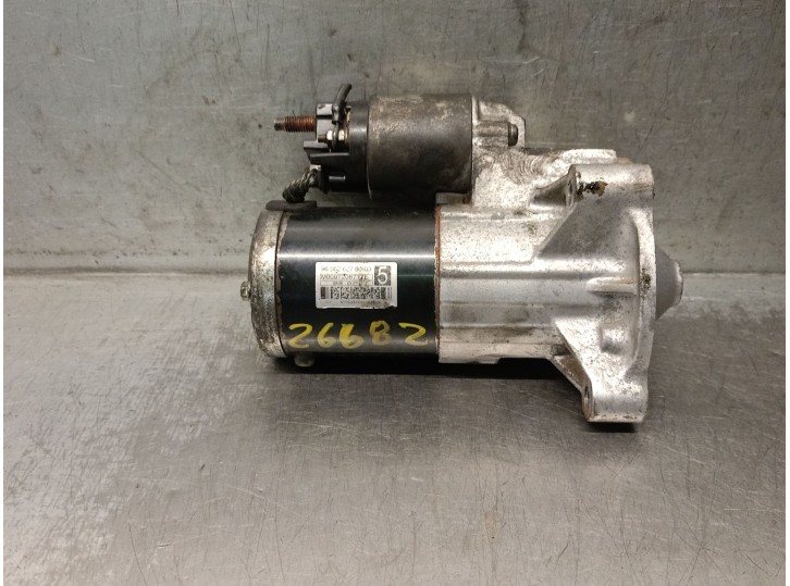 Replacement starter motor for Peugeot 407 (6D_) 2.0 (6DRFNB, 6DRFNE), OEM/IAM references 9656262780 5802M3 M000T20871ZE