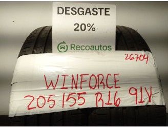 Replacement tire(s) for Mazda 3 (BK) 2.0 MZR-CD (BK14), OEM/IAM reference 20555R1691V
