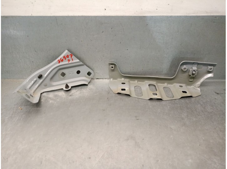 Left front fender bracket replacement part for Renault Clio V (B7_) 1.6 E-Tech 140 (B7MU), OEM/IAM reference 631413553R