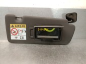 Replacement right sun visor for Renault Clio V (B7_) 1.6 E-Tech 140 (B7MU), OEM/IAM reference 964002235R 964002235R