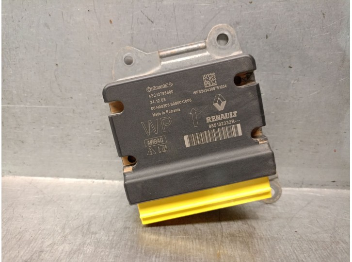 Replacement airbag control module for Renault Clio V (B7_) 1.6 E-Tech 140 (B7MU), OEM IAM reference 985102332R A3C12788900