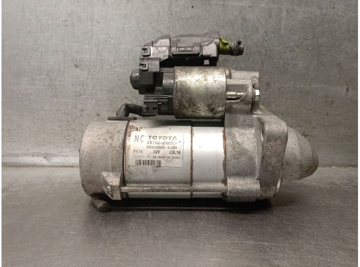 Replacement starter motor for Toyota Auris (_E15_) 1.4 D-4D (NDE150_). OEM/IAM references: 281000N050 281000N050 MS4280006200