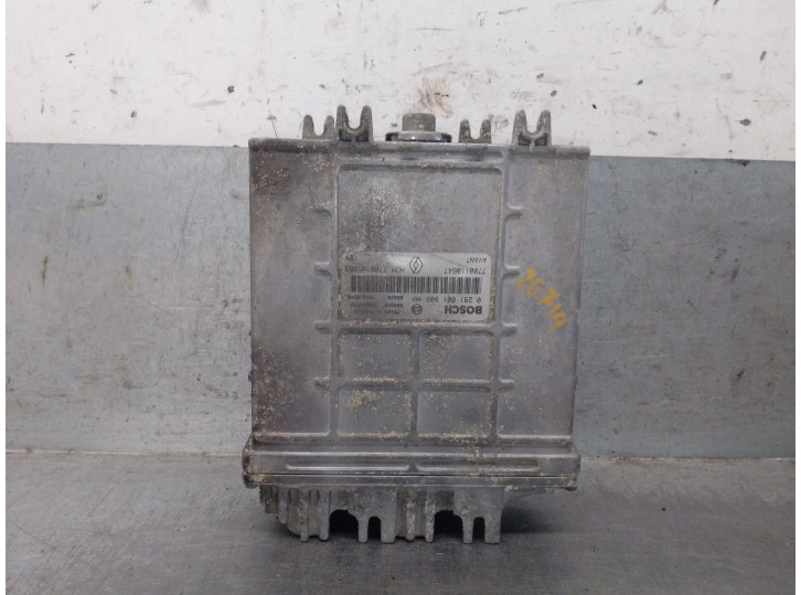 Replacement engine control unit (ECU) for Renault Mégane Scénic (JA0/1_) 1.9 dTi (JA0N), OEM/IAM references 7700110647 028100180