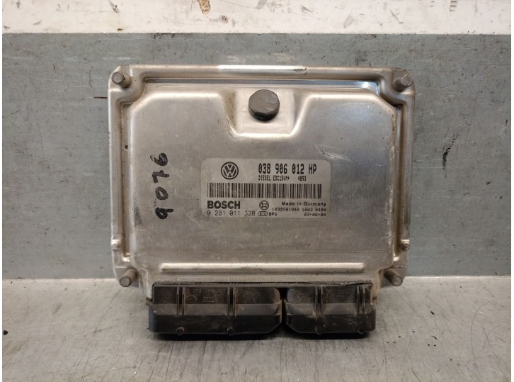 Replacement engine control unit (ECU) for SEAT Córdoba (6L2) 1.9 SDI, OEM/IAM references 038906012HP 0281011320