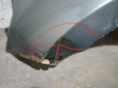 Replacement left front fender for Suzuki Grand Vitara II (JT, TE, TD) 2.4 4WD (JB424), OEM/IAM reference 577