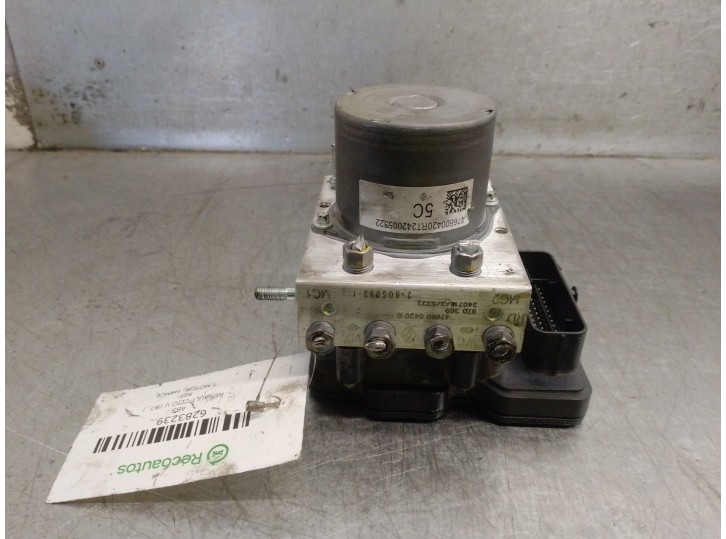 Replacement ABS unit for Renault Clio V (B7_) 1.6 E-Tech 140 (B7MU), OEM IAM reference 476600420R 0265957458
