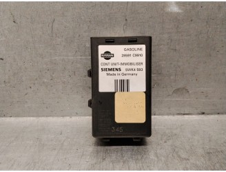 Replacement immobilizer control module for Nissan Almera I Hatchback (N15) 1.6, OEM/IAM references 28591C9910 5WK4593