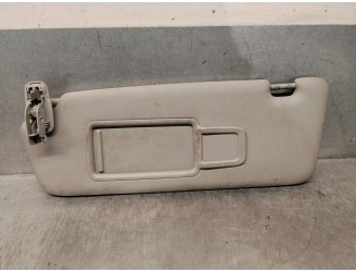 Replacement left sun visor for Audi A1 (8X1, 8XK) 1.6 TDI, OEM/IAM references 8U0857551C 8U0857551C