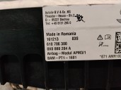 Replacement right front airbag for Audi A1 (8X1, 8XK) 1.6 TDI, OEM/IAM reference 8X0880204A 8X0880204A