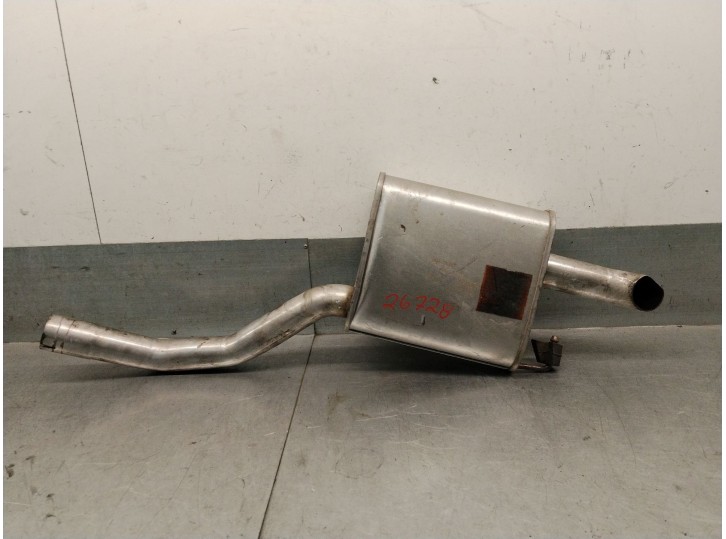 Replacement rear exhaust pipe for Ford S-MAX (WA6) 2.0 TDCi, OEM/IAM reference E24032321