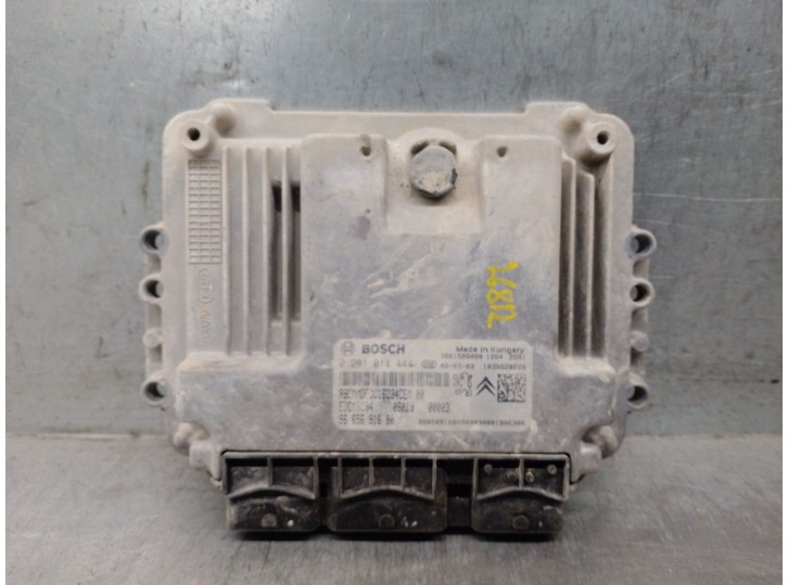 Replacement engine control unit (ECU) for the Citroën Nemo van/minivan (AA_) 1.4 HDi, OEM/IAM references 9665691680 0281014444