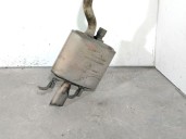Replacement rear exhaust pipe for BMW 5 (E60) 520 d, OEM IAM references 18307798176 18307798176