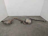 Recambio de tubo escape trasero para audi a4 b7 (8ec) 2.0 referencia OEM IAM 8E0253611BT 