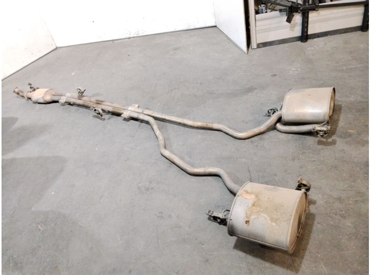 Replacement complete exhaust pipe for BMW X5 (E53) 3.0 d. OEM/IAM references: 18100418189 18100418189