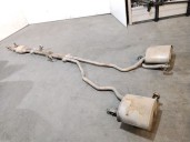 Replacement complete exhaust pipe for BMW X5 (E53) 3.0 d. OEM/IAM references: 18100418189 18100418189