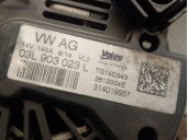 Replacement alternator for Volkswagen Golf VII Variant (BA5, BV5) 1.6, OEM/IAM references 03L903023L 03L903023L 2612004E