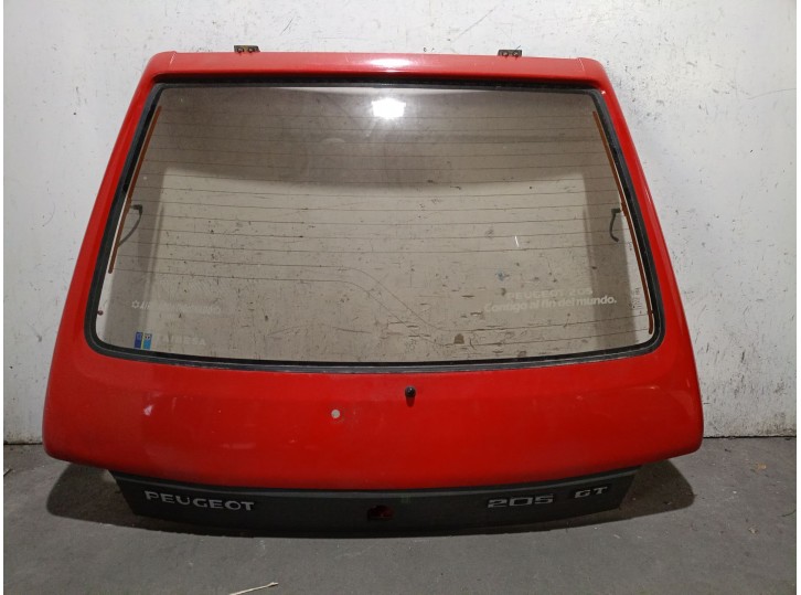 Replacement rear hatch for Peugeot 205 II (20A/C) 1.4, OEM/IAM reference 8701F4 8701F4