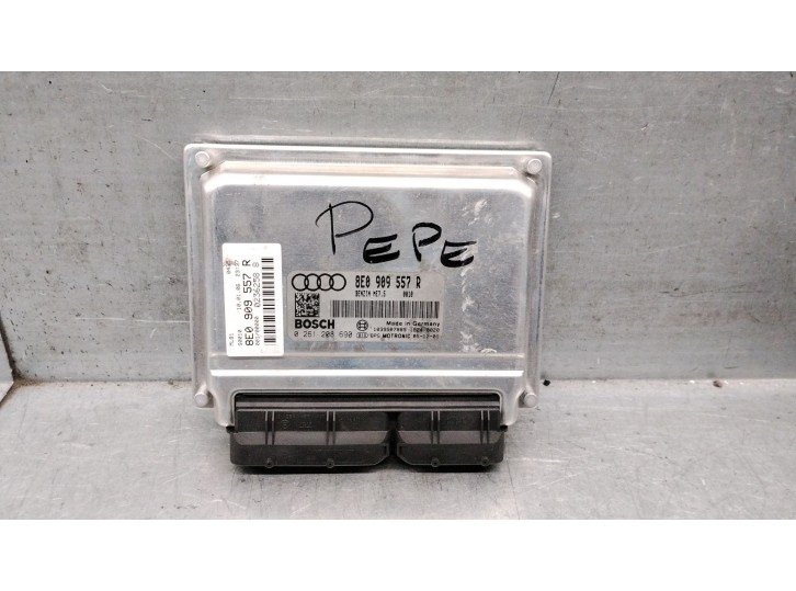 Replacement engine control unit (ECU) for Audi A4 B7 (8EC) 2.0, OEM IAM reference 8E0909557R 0261208690